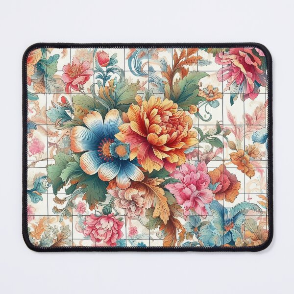 Item preview, Chromatic Floral Parade A Radiant Blossom Wonderland designed and sold by Daniel Dudgeon.