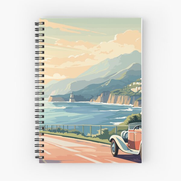 Item preview, "Coastal Drive - Vintage Travel Charm" designed and sold by Flo974.