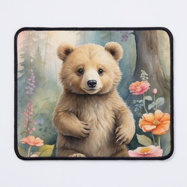 Item preview, 003 Cute Bear designed and sold by Alexis Art Collection.