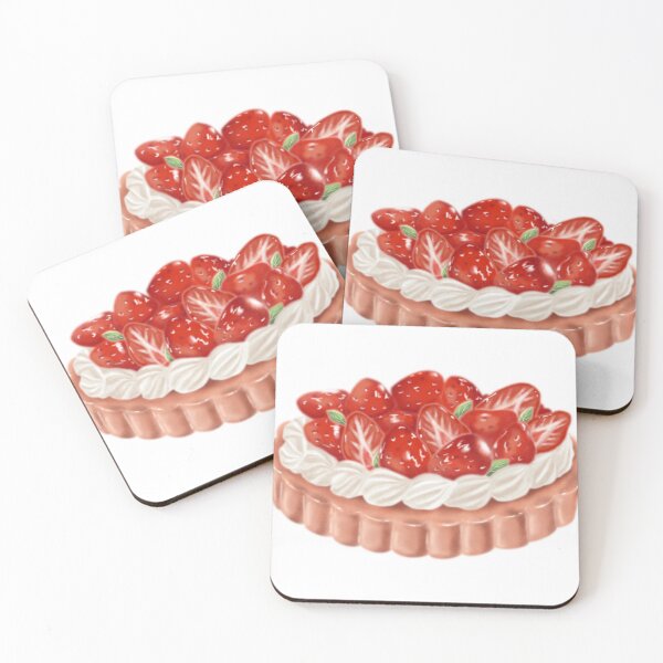 Item preview, Tart strawberry pie and cream designed and sold by Tortoon13.