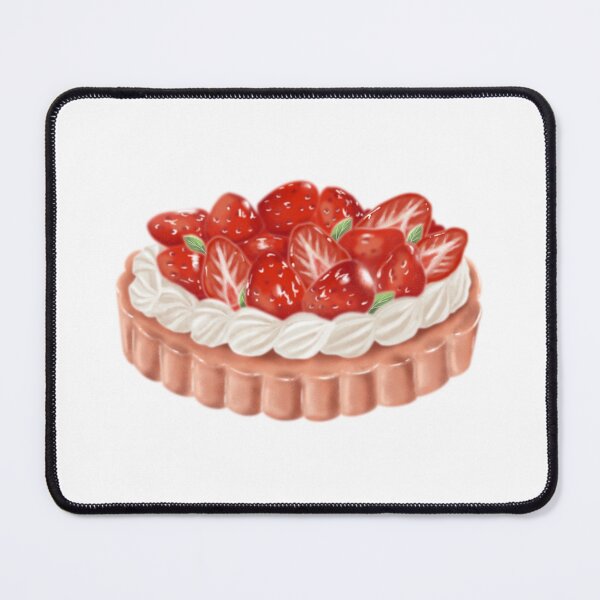 Item preview, Tart strawberry pie and cream designed and sold by Tortoon13.