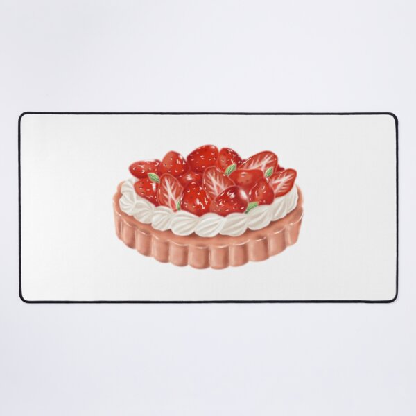 Item preview, Tart strawberry pie and cream designed and sold by Tortoon13.