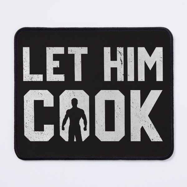 Item preview, Let Him Cook in Grey designed and sold by DataTrax.