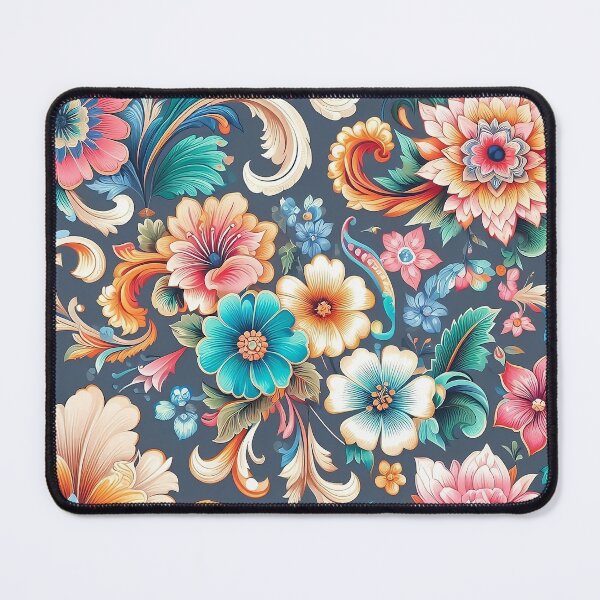 Item preview, Colorburst Blooms Whimsical Garden in Technicolor designed and sold by Daniel Dudgeon.