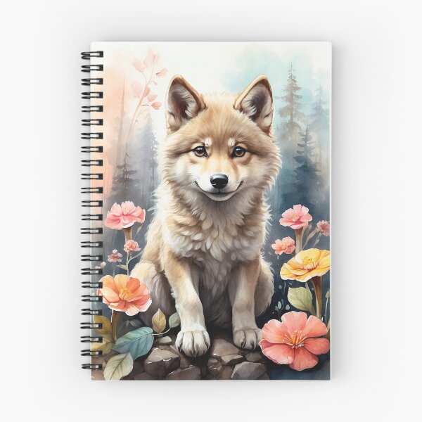 Item preview,  001 Cute Wolf designed and sold by Alexis Art Collection.