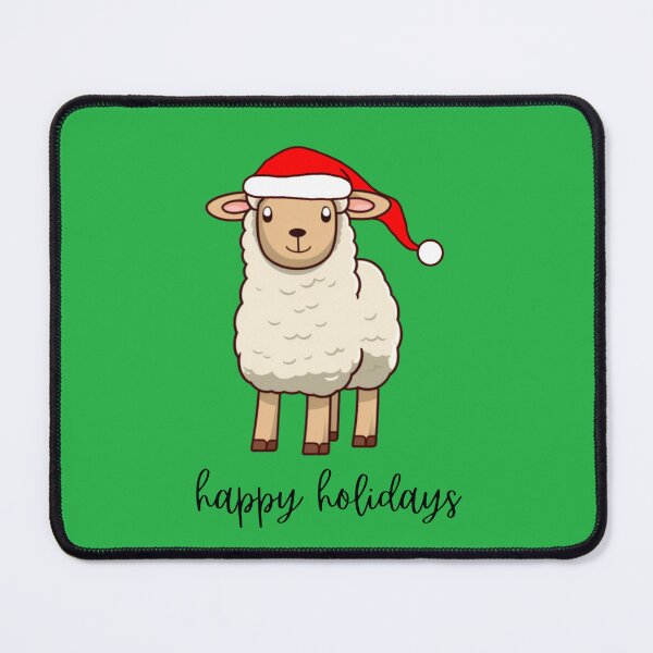 Item preview, Happy Holidays Sheep designed and sold by knitlikegranny.