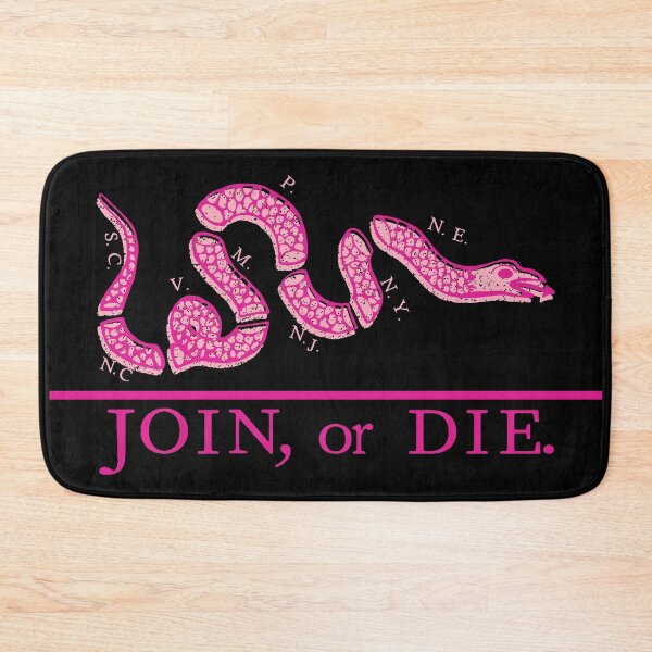Item preview, Distressed 80s Pink Join or Die designed and sold by pelagio.
