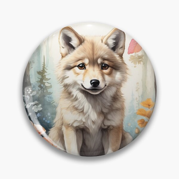 Artikelvorschau, 002 Cute Wolf entworfen und verkauft von Alexis Art Collection.
