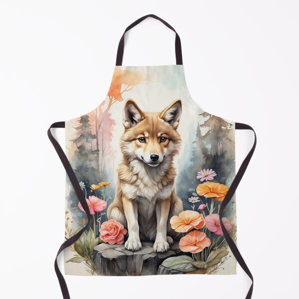 Item preview,  003 Cute Wolf designed and sold by Alexis Art Collection.