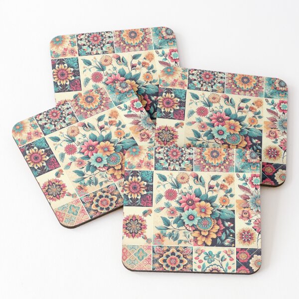 Item preview, Colorburst Floral Fantasy Blooms in Radiant Symphony designed and sold by Daniel Dudgeon.