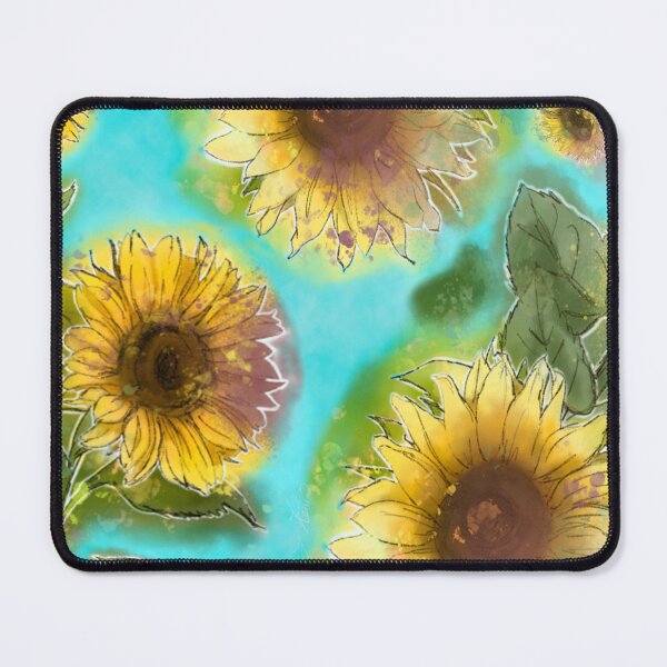 Item preview, Blue Skies and Sunflowers designed and sold by jReneeLovesArt.