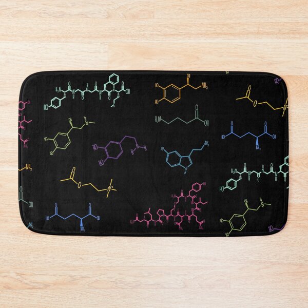 Item preview, Neurotransmitters Happy Chemicals Sticker Sheet designed and sold by GrellenDraws.