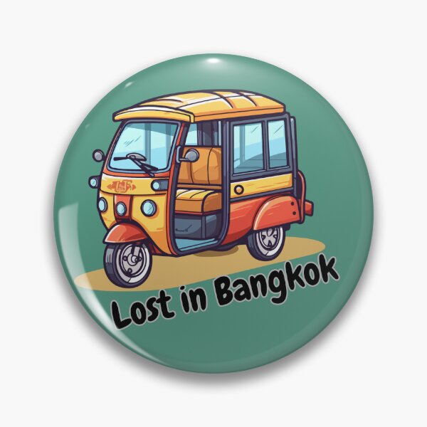 Item preview, Tuk Tuk Thailand symbolic, Bangkok Thailand, must try in Bangkok, BKK designed and sold by PanyArt.