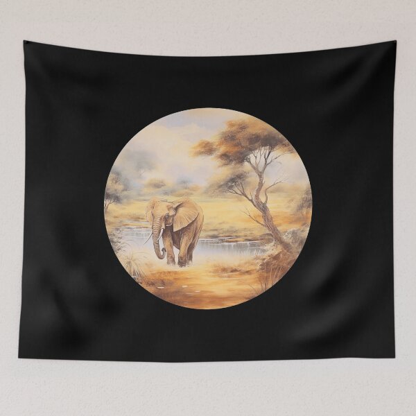 Item preview, African Elephant designed and sold by ElephantVibes.