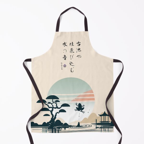 Item preview, Bashō's Haiku Zen Pond designed and sold by kiokuso.