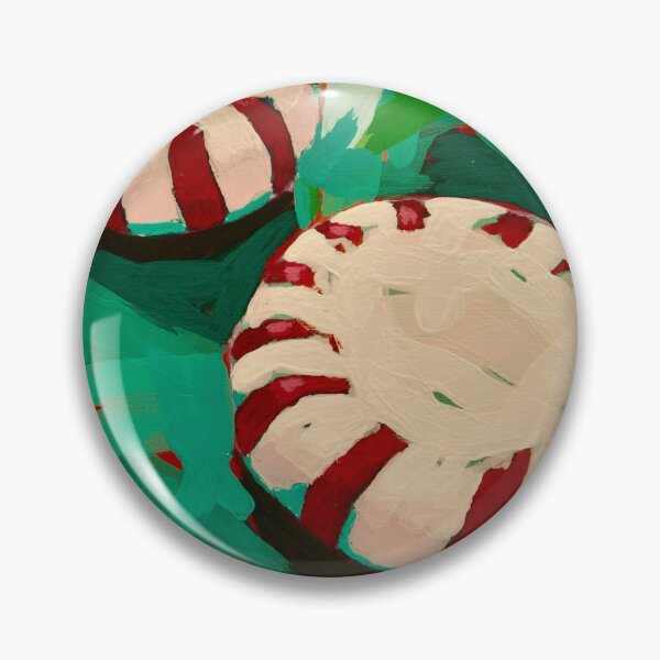 Item preview, Popping Holidays Peppermints painting is perfect for those in your life who love sweets.  This design of iconic candies looks like you could pick them up & eat off the canvas.  designed and sold by jenkcole08.