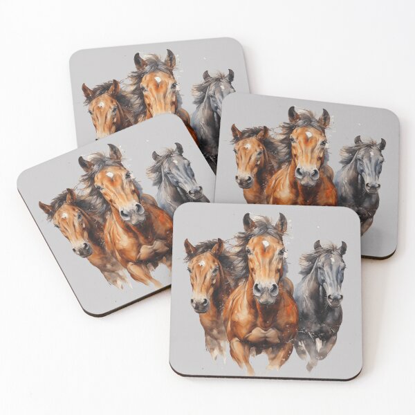 Item preview, Watercolor Horses 2 designed and sold by Shavermerch.