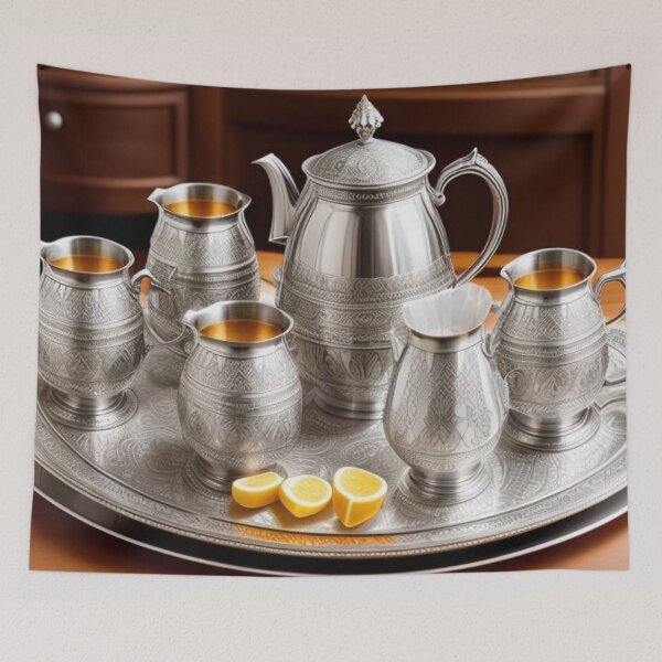 Item preview, Silver Tea Tray designed and sold by afrancisCL.