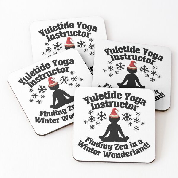 Item preview, Yuletide Yoga Instructor Christmas designed and sold by duke818.