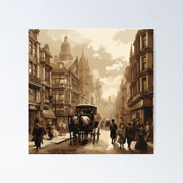 Item preview, "Victorian London - A Stroll Through History" designed and sold by Flo974.