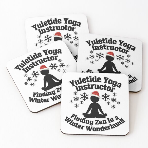 Item preview, Yuletide Yoga Instructor Christmas designed and sold by duke818.