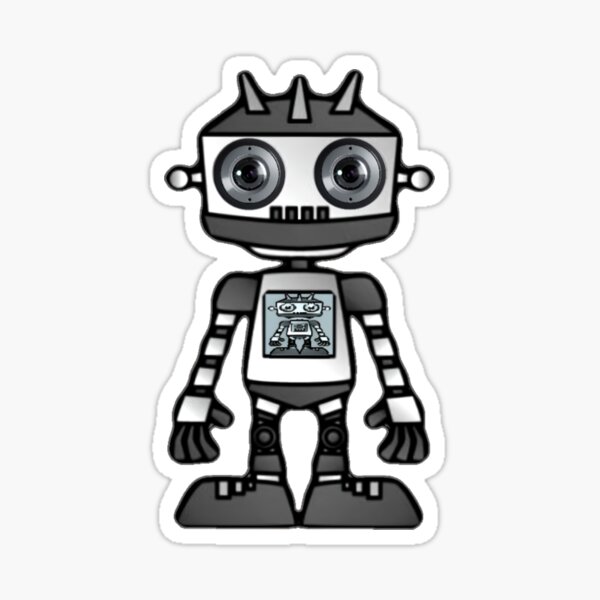 "Cute Robot of Robots | Minimalist Robot Graphic | Simply Adorable