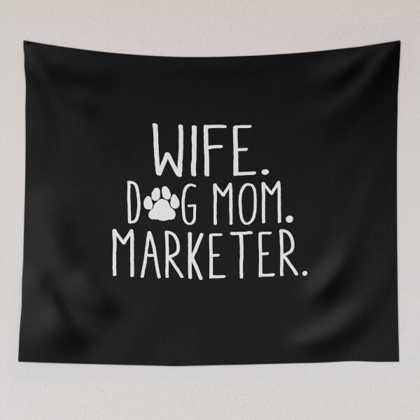 Item preview, Wife Dog Mom Marketer Dog Lover Gift Mothers Day designed and sold by BUBLTEES.