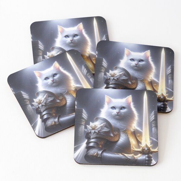 Item preview, The Paladin Cat's Vigil designed and sold by PurrPatterns.