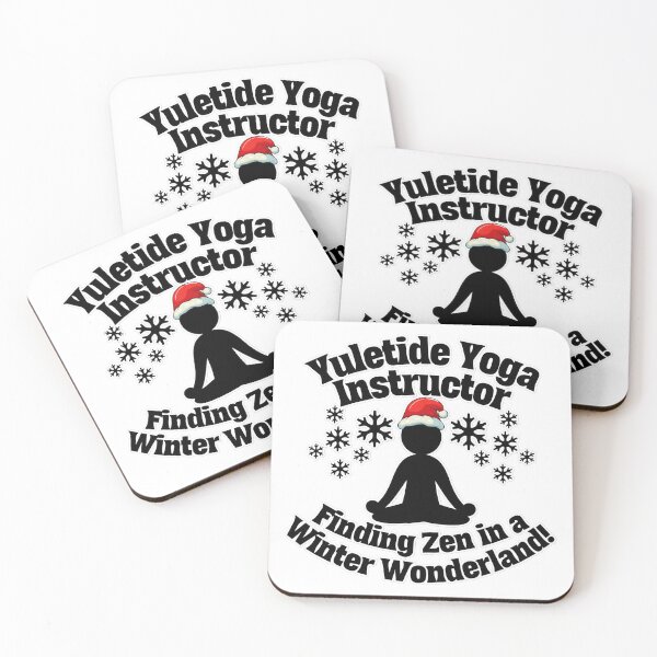 Item preview, Yuletide Yoga Instructor Christmas designed and sold by duke818.