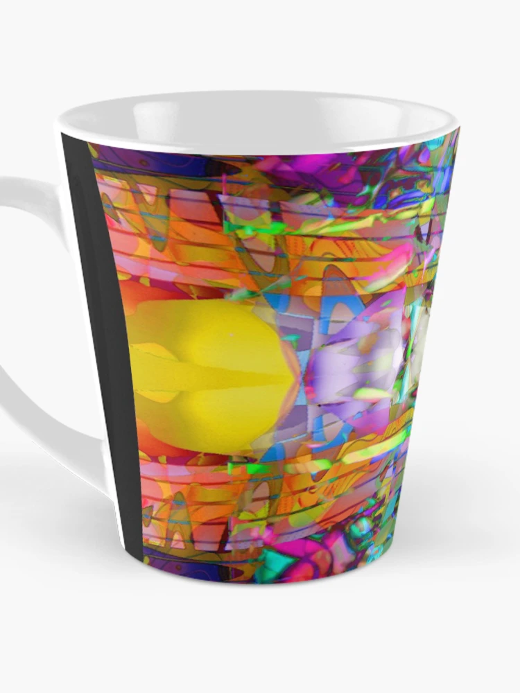 Aperçu 3 sur 4. Mug à café avec l'œuvre Hear The Laughter créée et vendue par Elizabeth Austin-Craig.