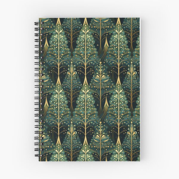 Item preview, Christmas trees arts and crafts style #3 designed and sold by darkartsflowers.