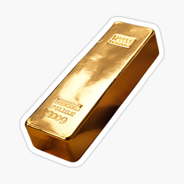 Artikel-Vorschau von Goldbarren, designt und verkauft von FlexYourMind.