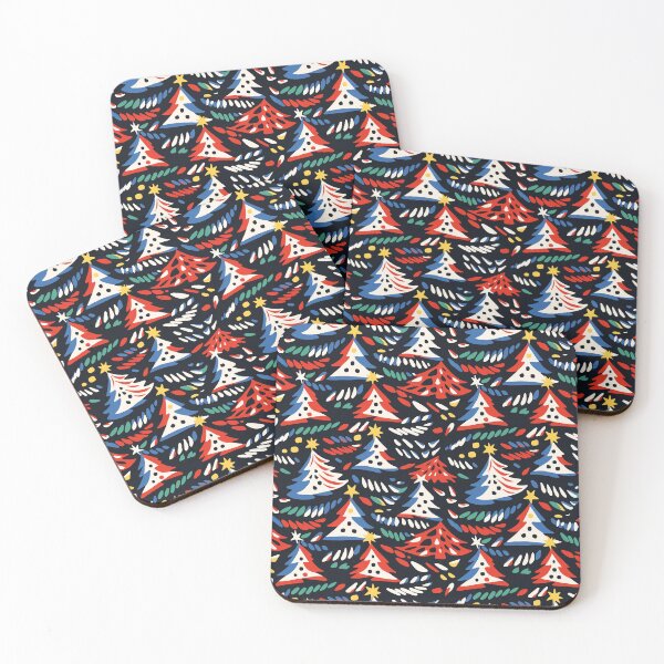 Item preview, Matisse style Christmas trees designed and sold by darkartsflowers.