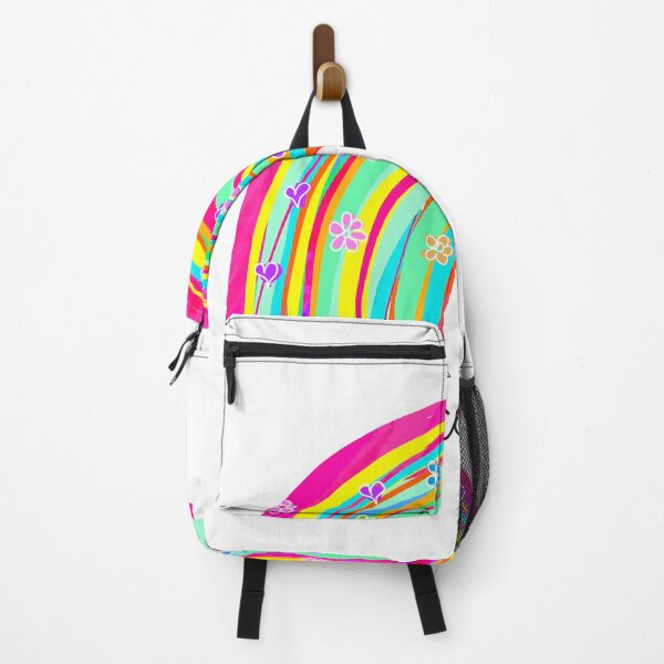 Item preview, colorful rainbow with flowers designed and sold by Karina Kamenetzky.