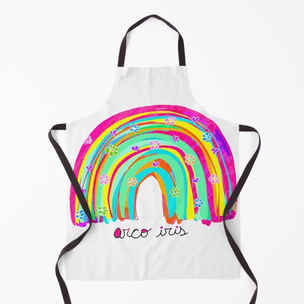 Item preview, colorful rainbow with flowers designed and sold by Karina Kamenetzky.
