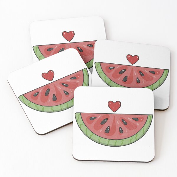 Item preview, Watermelon palestine design with heart designed and sold by Mate0 designer.