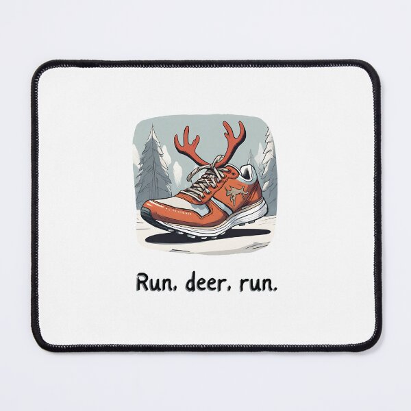 Item preview, Reindeer Runner Holiday Christmas Xmas Health Fitness Gifts designed and sold by healthnuthols.
