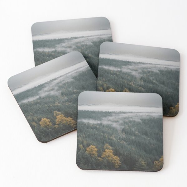 Item preview, Bosque en la vista del área de niebla designed and sold by Evolvity.