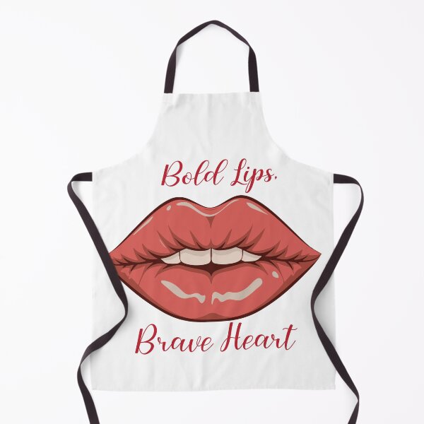 Item preview, Red Lips, Bold Lips, Brave Heart  designed and sold by Pelastore.