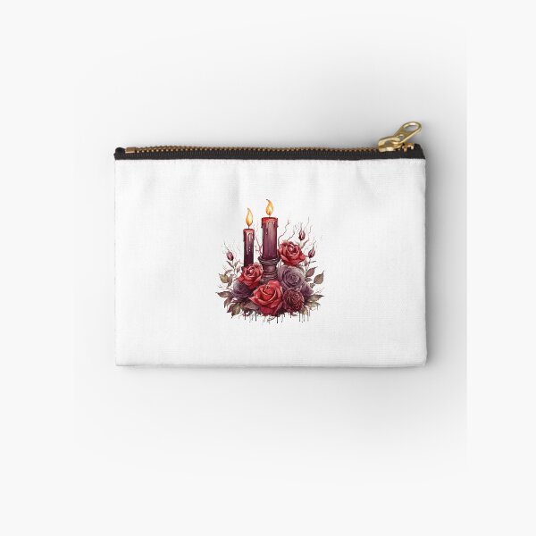 Item preview, Watercolor OxBlood Witch's Candle designed and sold by Mandayartstudio.