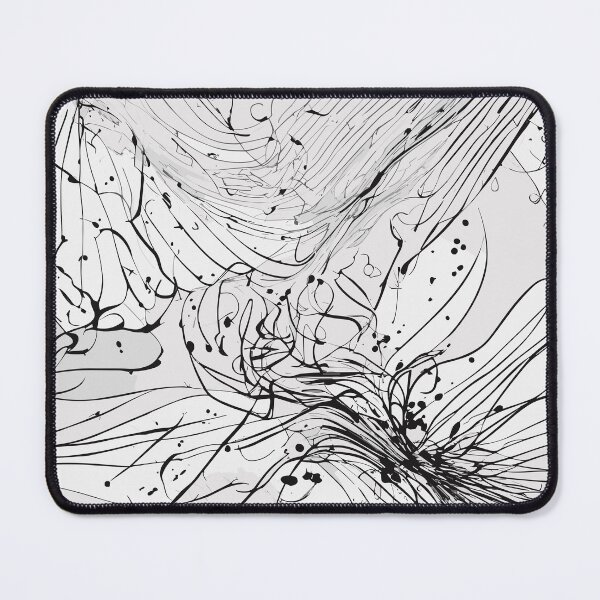Item preview, Abstract Black: Elegance in Minimalistic Intricacy. designed and sold by blackink-design.
