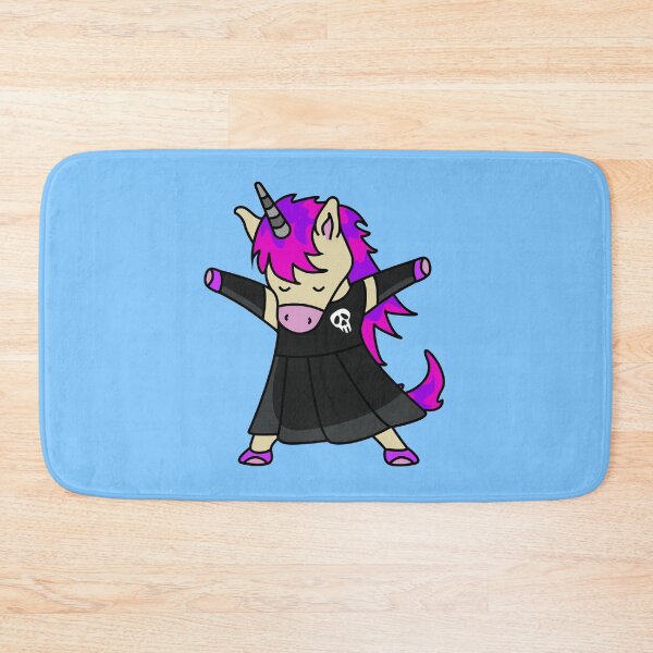 Item preview, My unicorn black gothic drawing designed and sold by Blondiabshop.