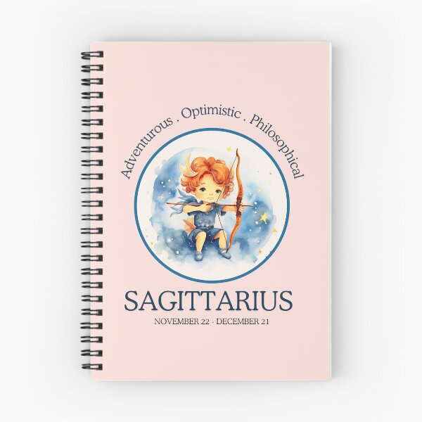 Item preview,  Cute Sagittarius Zodiac- Horescope/SunSign Theme  on pink back ground designed and sold by CosmicNook1.