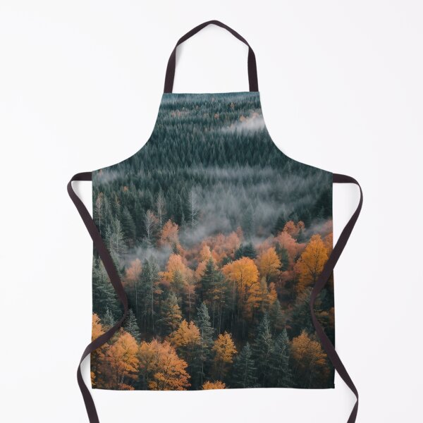 Item preview, The Areal View of Forest in Fog designed and sold by Evolvity.
