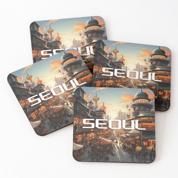 Item preview, Futuristic Seoul  designed and sold by Shutter-Dragon.