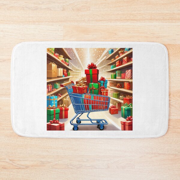 Item preview, Joyful Festive Cart: Illustrating Holiday Cheer and Deals. designed and sold by CraftsIcon.