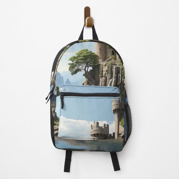 Item preview, Fantasy Castle on a Small Island -1 designed and sold by nyathiwa.