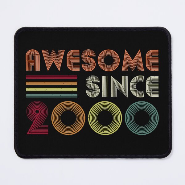 Item preview, Awesome Since 2000 24 Years Old Gifts Retro Vintage Groovy 24th Birthday designed and sold by niftee.