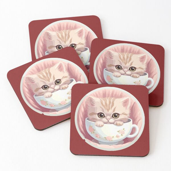 Item preview,  Kitten in a Teacup designed and sold by Flo974.
