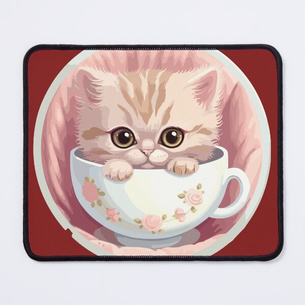 Item preview,  Kitten in a Teacup designed and sold by Flo974.